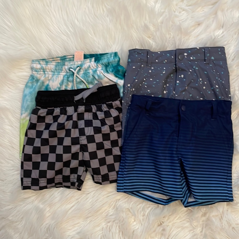 Cat and Jack bathing suit lot